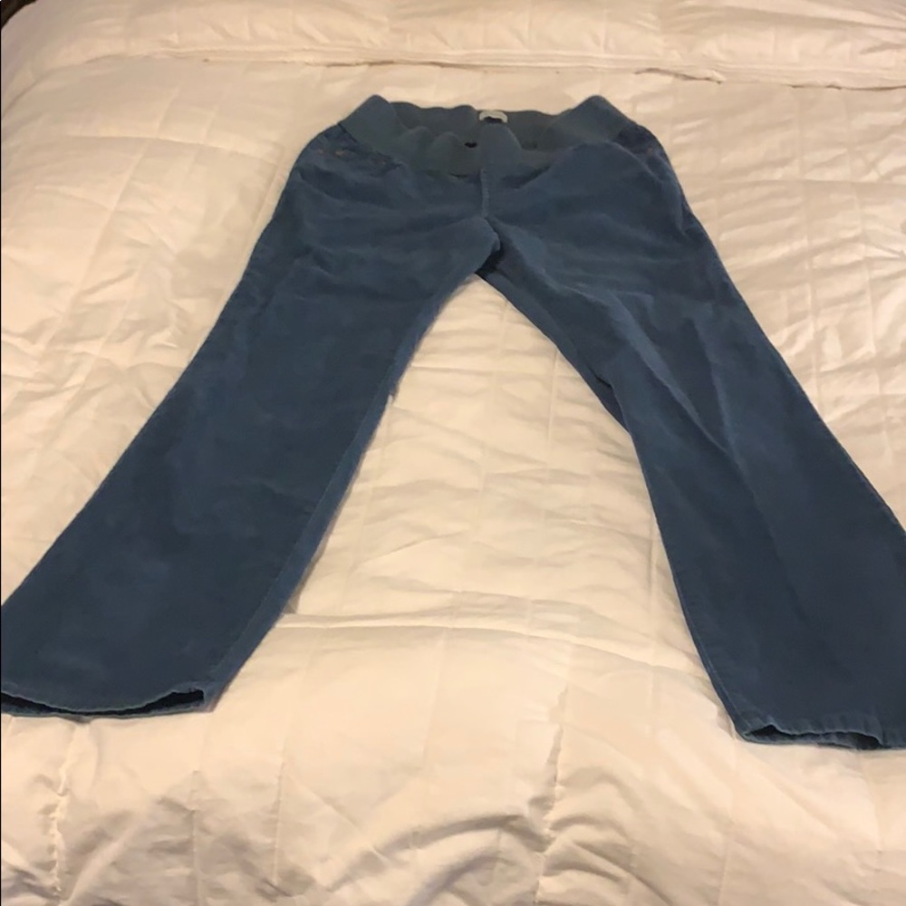 Size medium old navy corduroy maternity pants